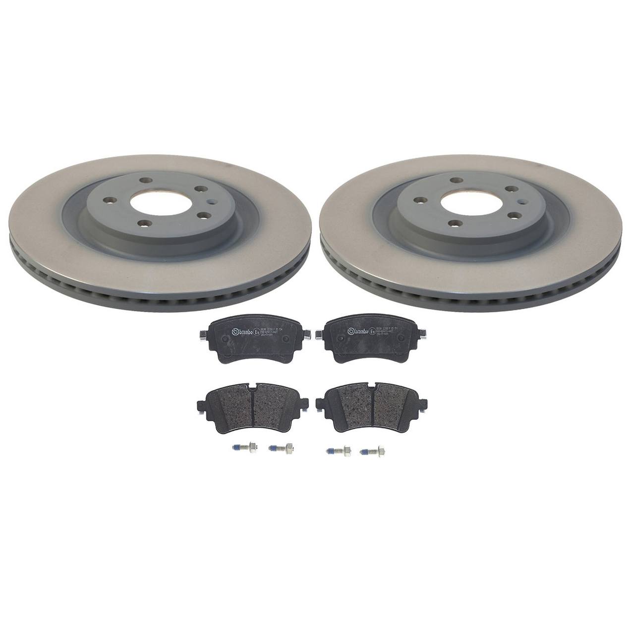 Audi Disc Brake Pad and Rotor Kit – Rear (330mm) (Low-Met) 4H0615601Q