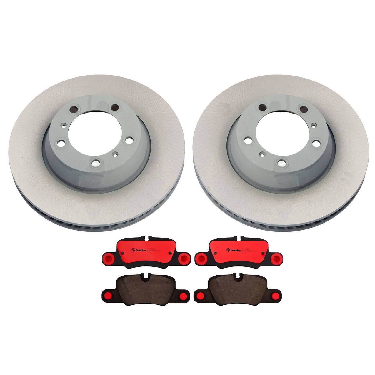 Porsche Disc Brake Pad and Rotor Kit – Rear (330mm) (Ceramic) 971615602F