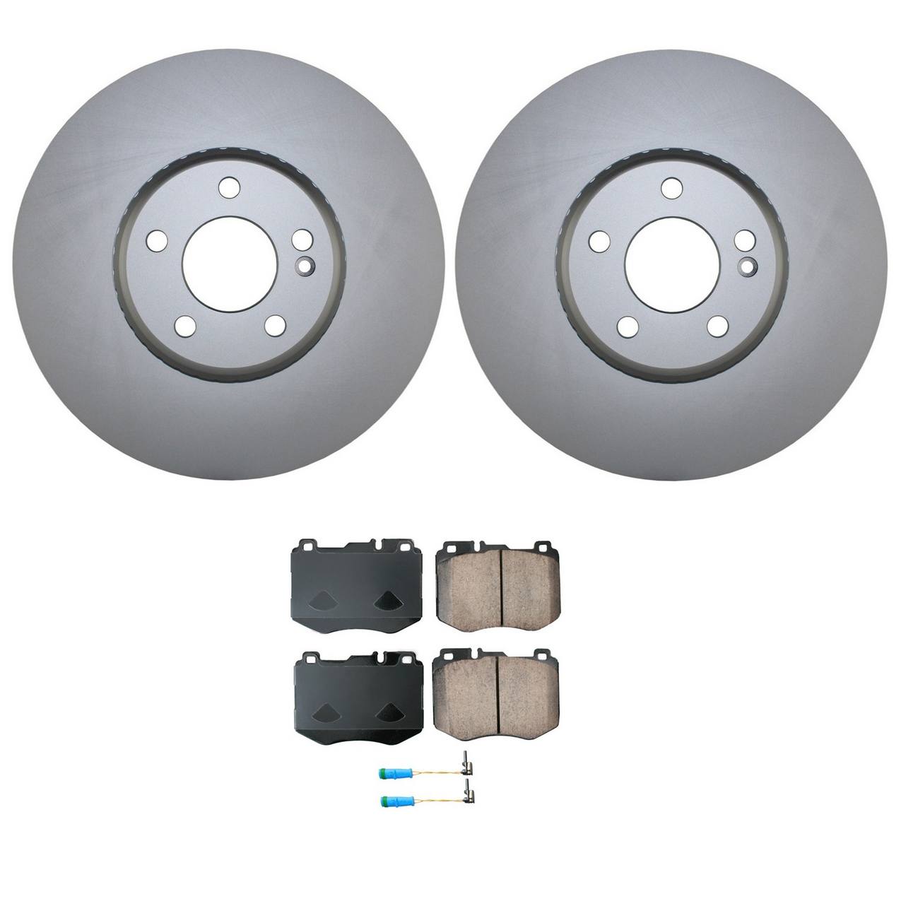 Mercedes-Benz Disc Brake Pad and Rotor Kit – Front (342mm) (Ceramic) – Akebonon EURO 0004212212