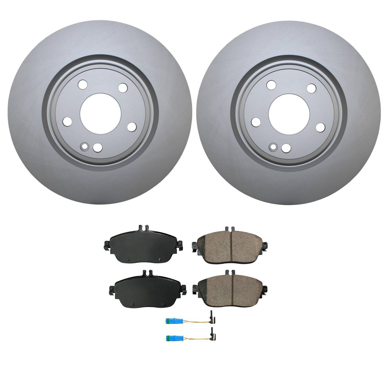 Mercedes-Benz Disc Brake Pad and Rotor Kit – Front (320mm) (Ceramic) – Akebono EURO 2464212612