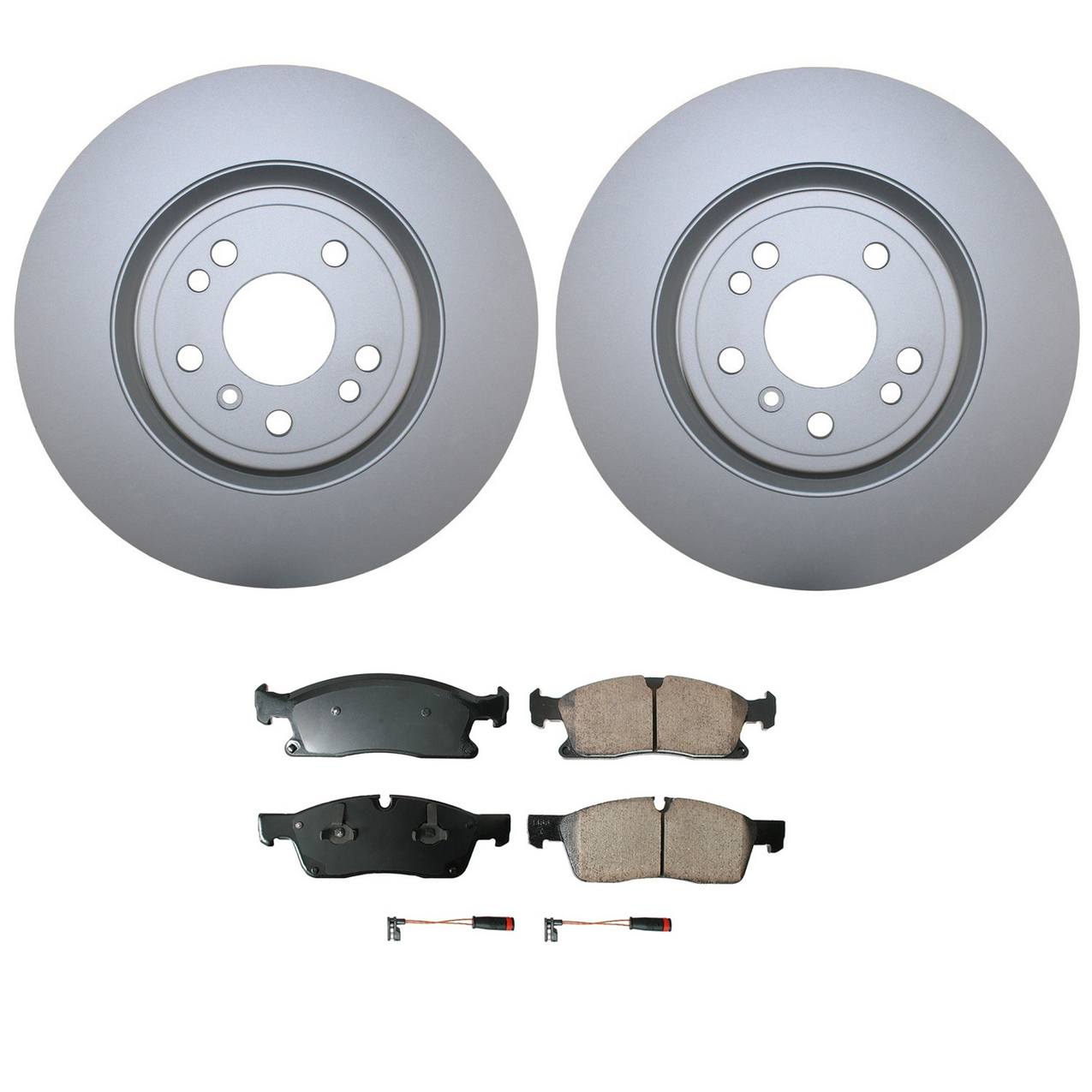 Mercedes-Benz Disc Brake Pad and Rotor Kit – Front (330mm) (Ceramic) – Akebono EURO 1664211300