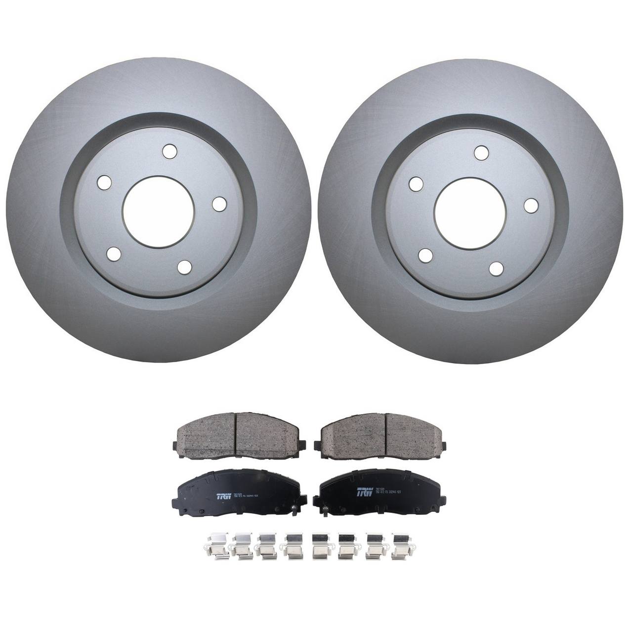 Volkswagen Disc Brake Pad and Rotor Kit – Front (330mm) (Ceramic) – TRW Pro K68192969AA