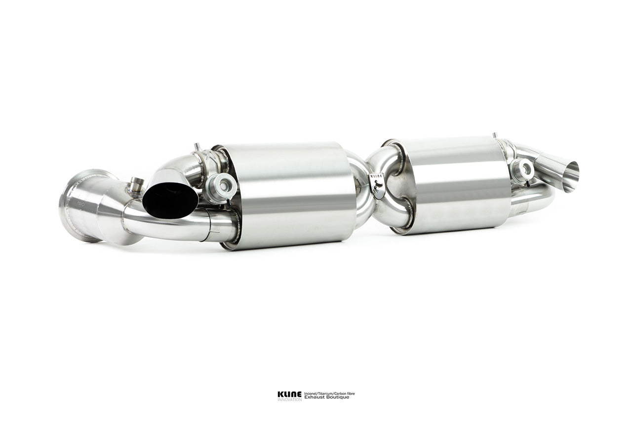 Kline Innovation 100 Cell Cat Pipe Set For Porsche 991 GT2RS