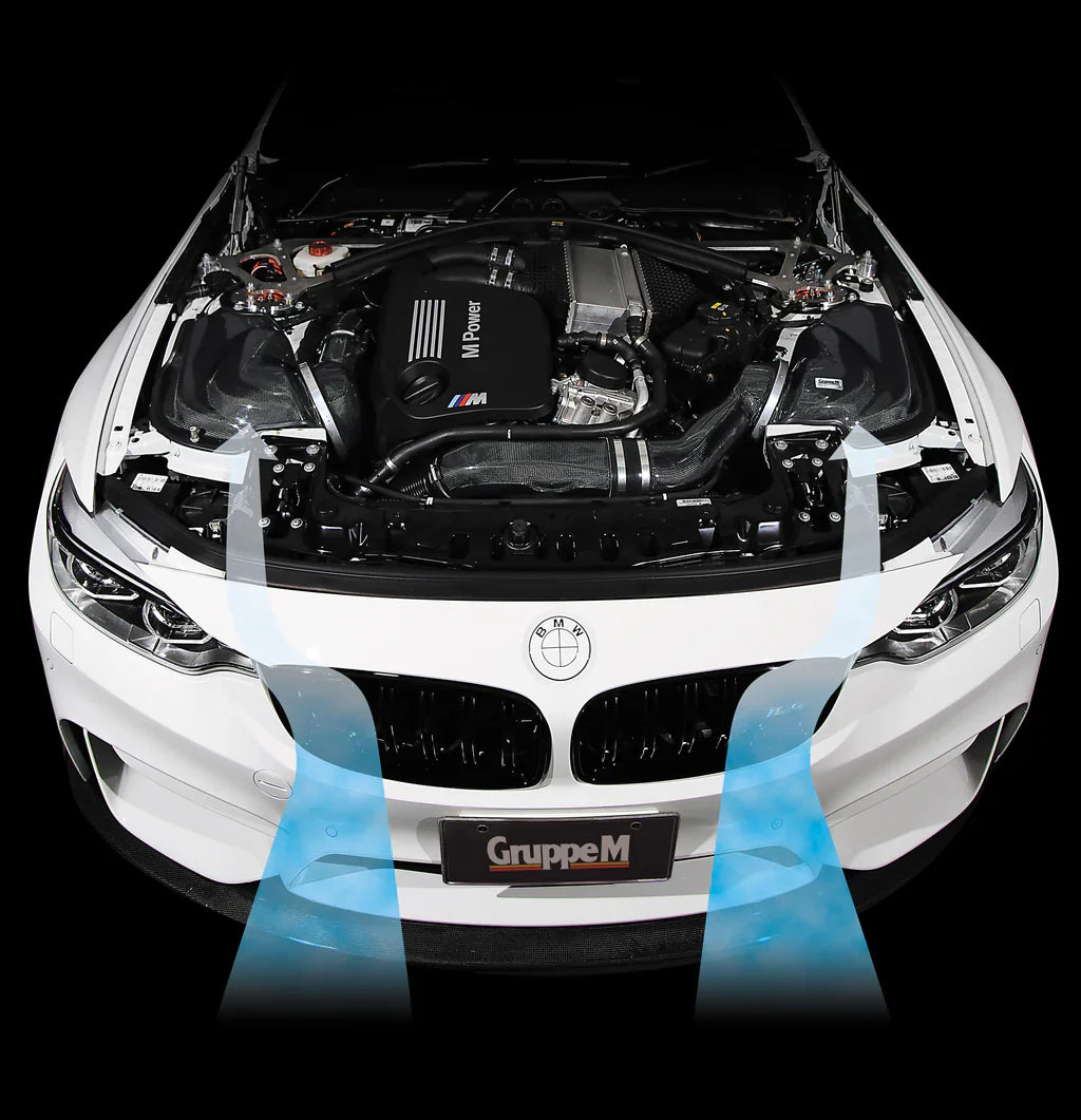 Gruppe M Ram Air System - M3/M4 F80/F82 3.0L Twin Turbo (2014-2019) FRI-0339