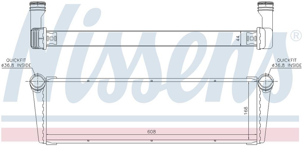 Porsche Radiator 606703 – Nissens