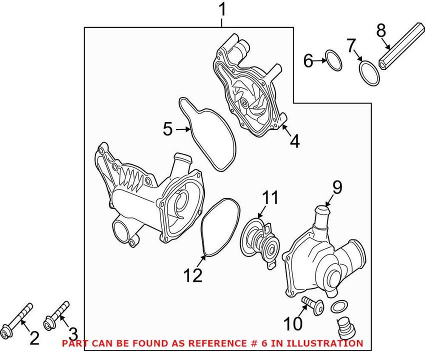 Water Pump O-Ring