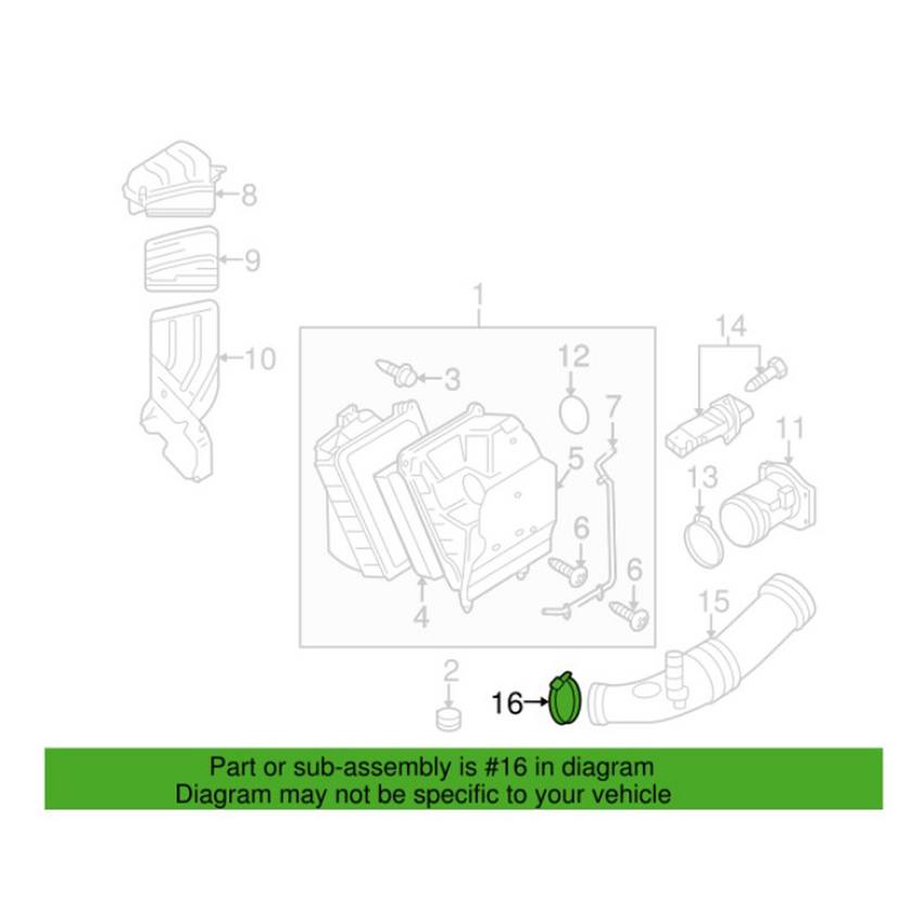 VW Hose Clamp (40-60mm) N0245274