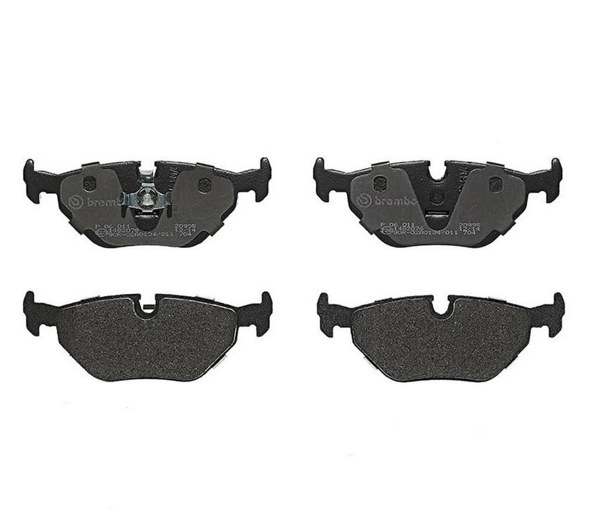 BMW Disc Brake Pad Set – Rear (Low-Met) 34216761253 – Brembo P06011