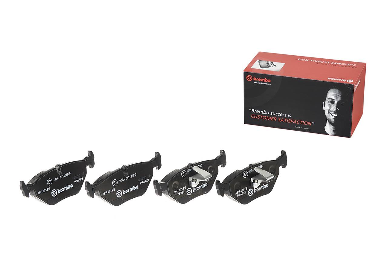 BMW Brake Pad Set Kit – Front and Rear (Low-Met) 34116761252