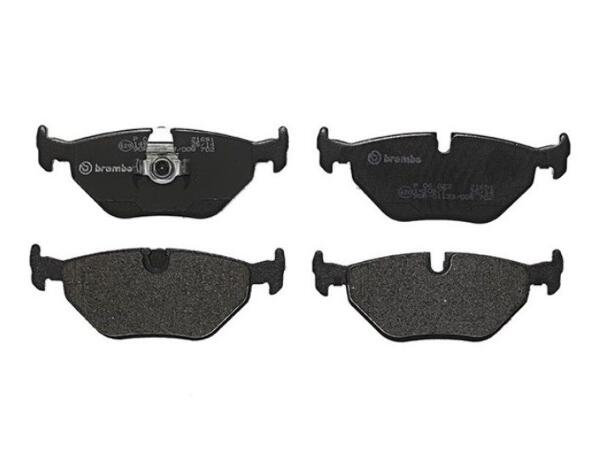 BMW Disc Brake Pad Set – Rear (Low-Metallic) 34216778168 – Brembo P06023