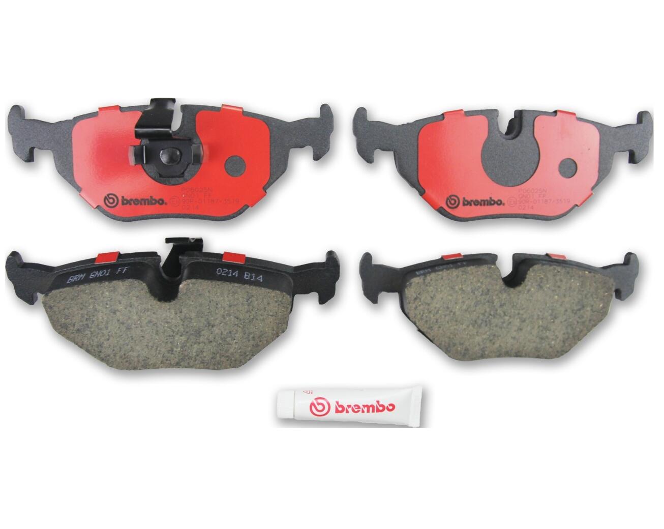 BMW Disc Brake Pad Set – Rear (Ceramic) 34216778168 – Brembo P06025N