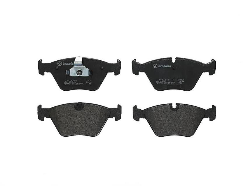 BMW Disc Brake Pad Set – Front (Low-Met) 34116779652 – Brembo P06042