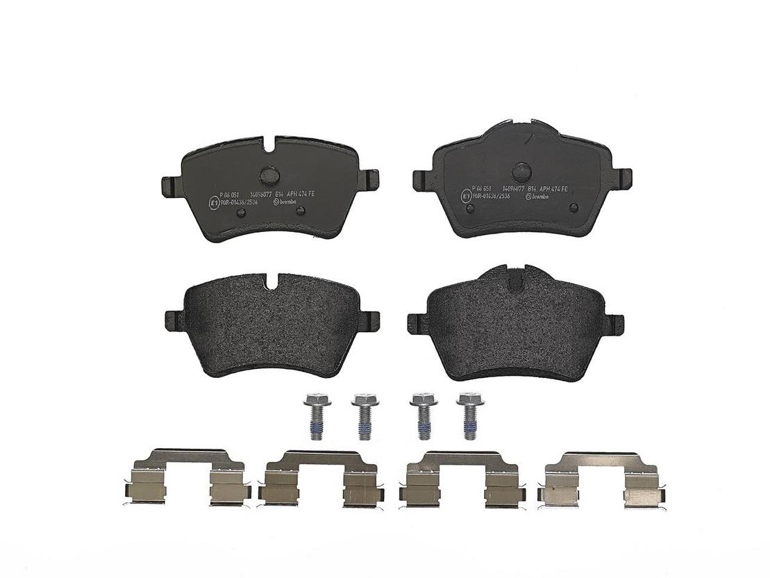 Mini Disc Brake Pad and Rotor Kit – Front and Rear (294mm/259mm) (Low-Met) 34116858652