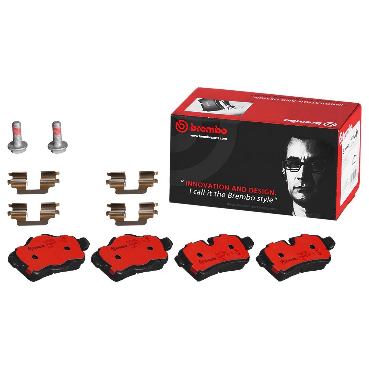 Mini Disc Brake Pad and Rotor Kit – Front and Rear (280mm/259mm) (Xtra) (Ceramic) 34116858651