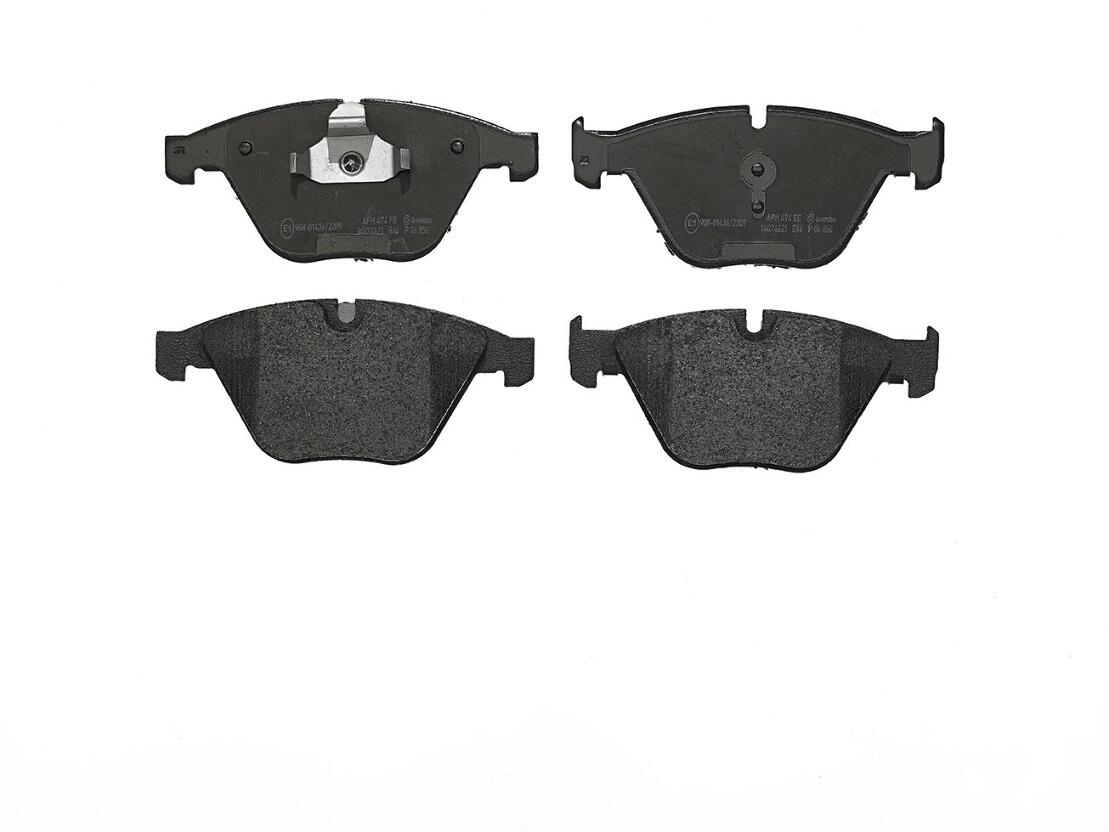 BMW Disc Brake Pad Set – Front (Low-Metallic) 34116794919 – Brembo P06054