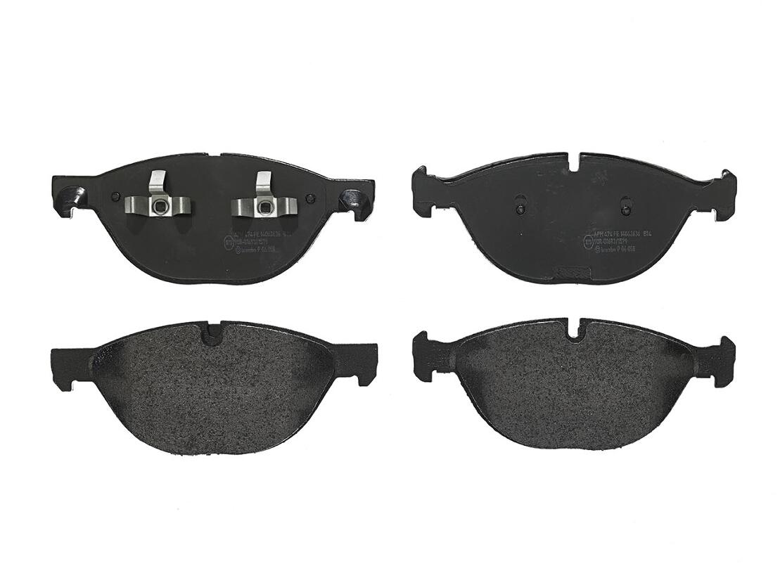 BMW Disc Brake Pad Set – Front (Low-Metallic) 34116865868 – Brembo P06058