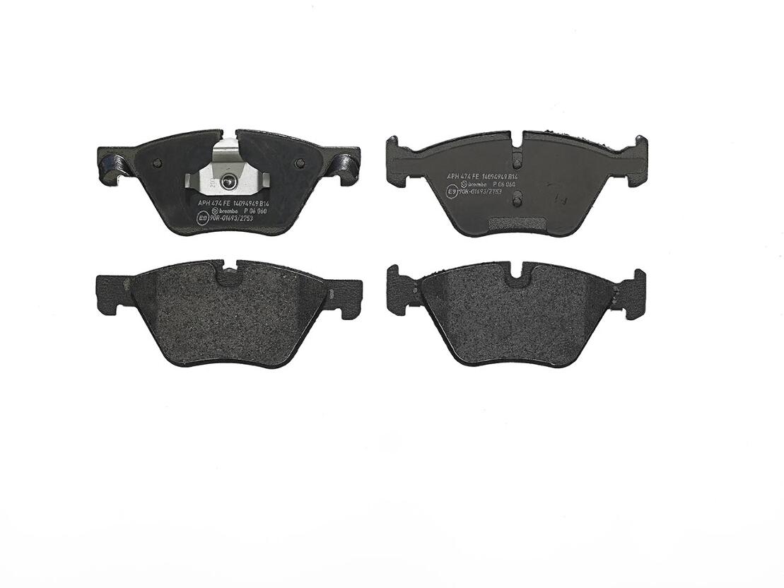 BMW Disc Brake Pad Set – Front (Low-Metallic) 34116872632 – Brembo P06060