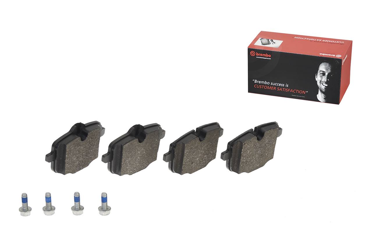 BMW Disc Brake Pad Set Kit – Front and Rear (Low-Met) 34112284869