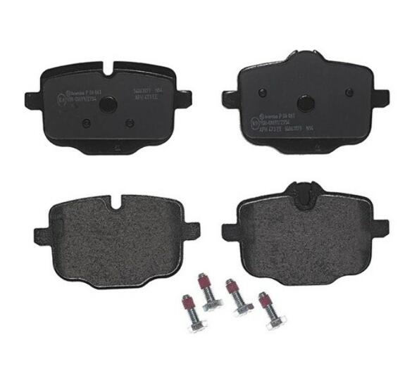 BMW Disc Brake Pad Set – Rear (Low-Metallic) 34216857805 – Brembo P06061