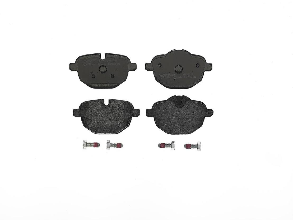 BMW Disc Brake Pad Kit – Front and Rear (Low-Met) 34116871557