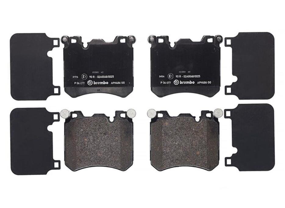 Brembo Disc Brake Pad Set – Front (Low-Metallic)