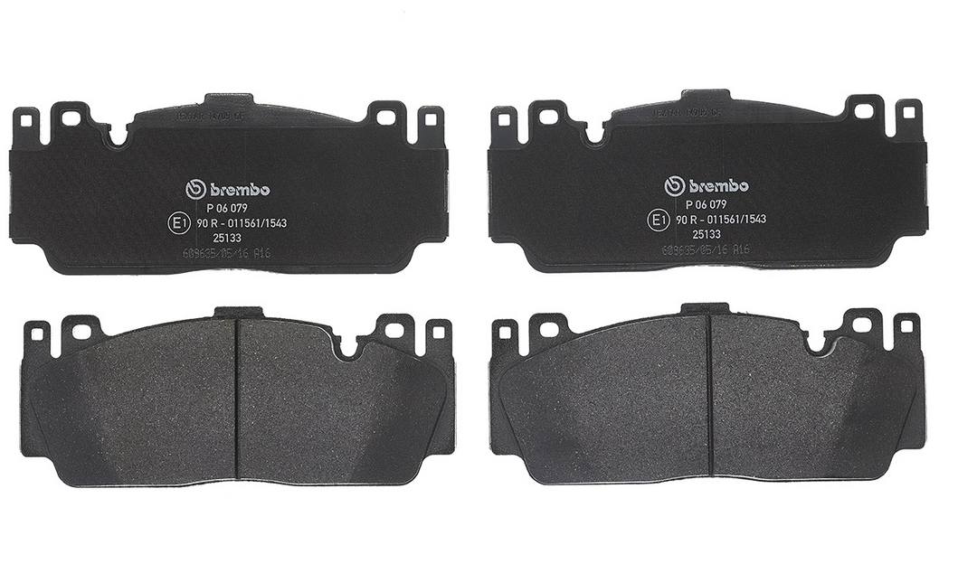 BMW Disc Brake Pad Set Kit – Front and Rear (Low-Met) 34112284869