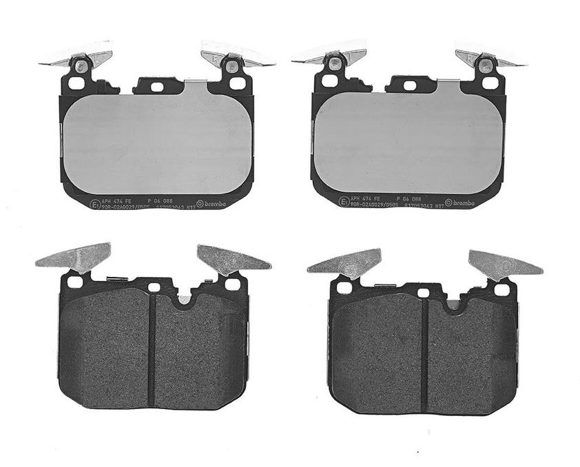 BMW Disc Brake Pad Kit – Front and Rear (Low-Met) 34116878876