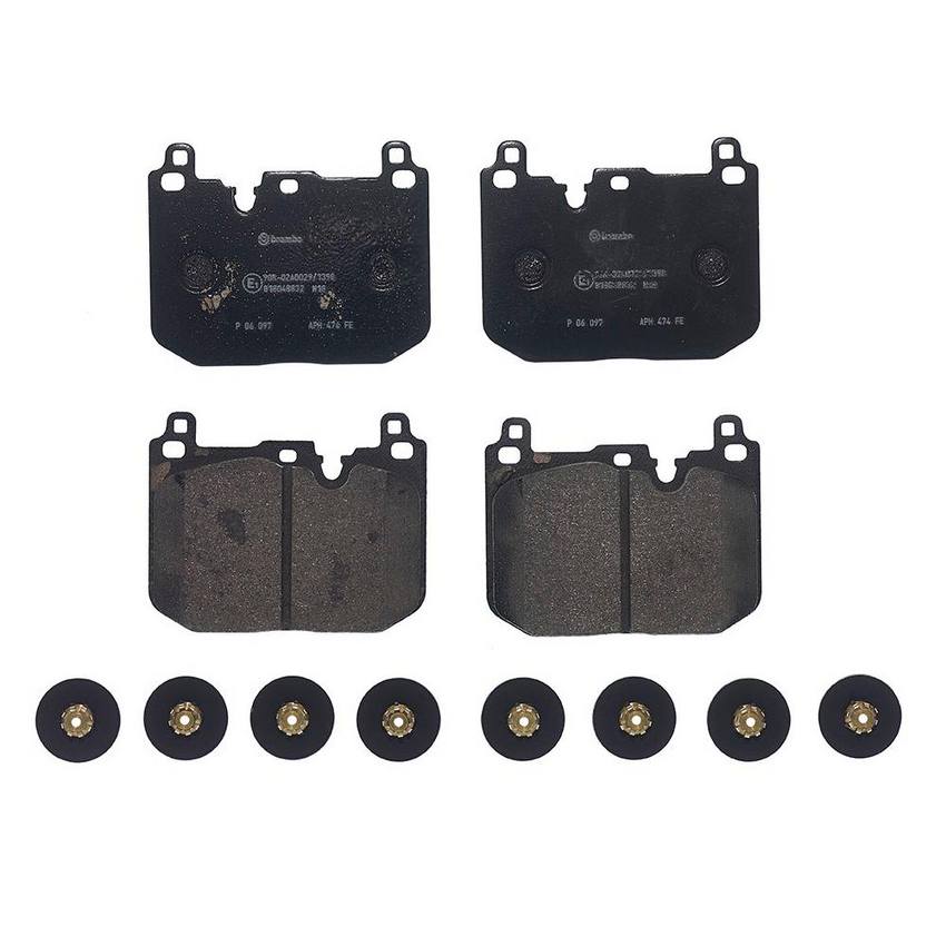 BMW Brembo Mini Brakes Set – Pads Front (Low-Met) 34106884224 – Brembo P06097