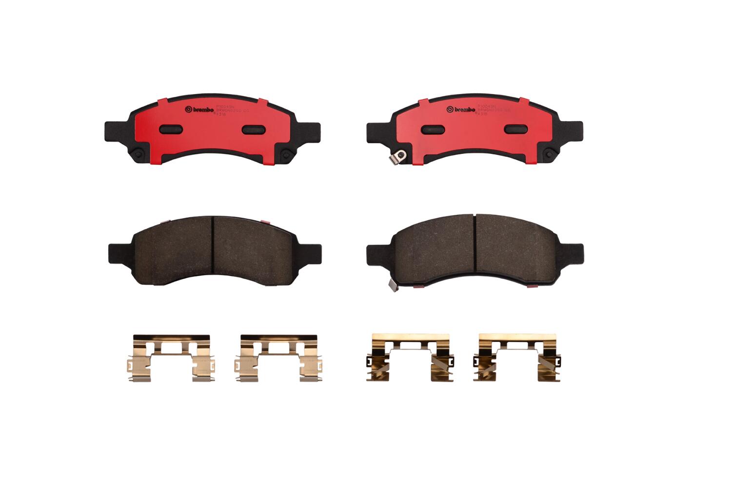 SAAB Disc Brake Pad Set – Front (Ceramic) 19178358 – Brembo P10049N