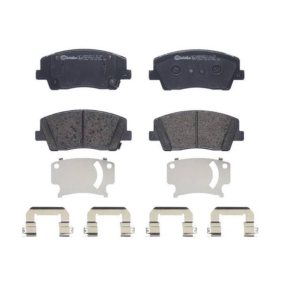 Brembo Disc Brake Pad Set – Rear (Low-Metallic)