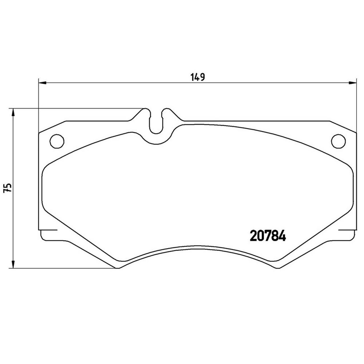 Mercedes-Benz Disc Brake Pad and Rotor Kit – Front and Rear (315mm/272mm) (Low-Met) 463 421 03 12