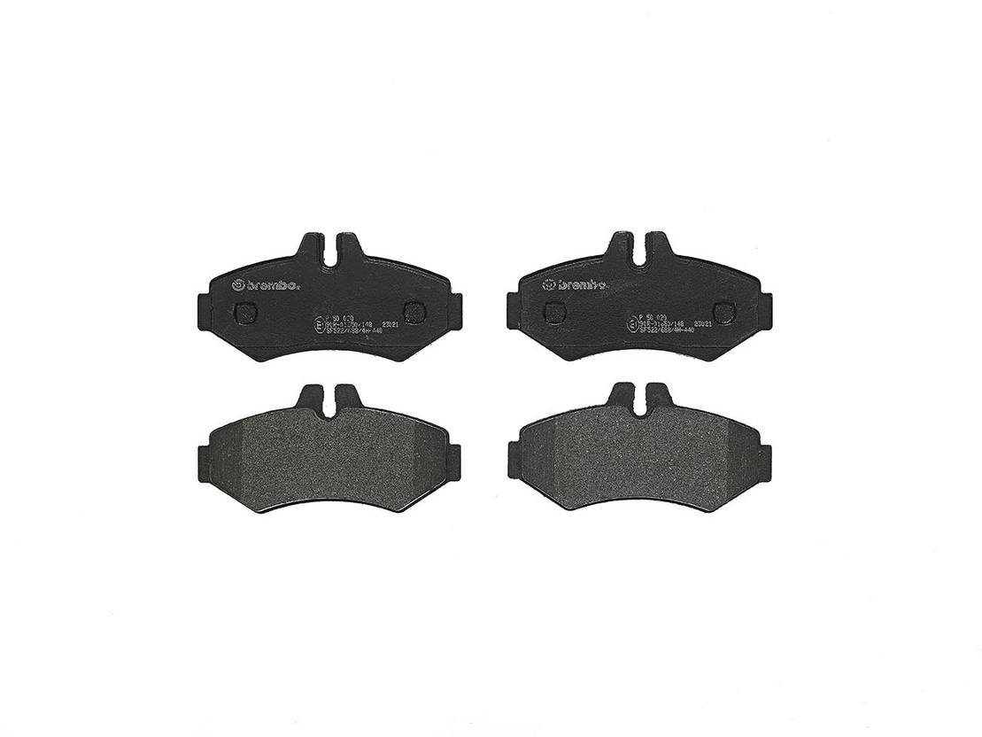 Mercedes-Benz Disc Brake Pad and Rotor Kit – Front and Rear (315mm/272mm) (Low-Met) 463 421 03 12