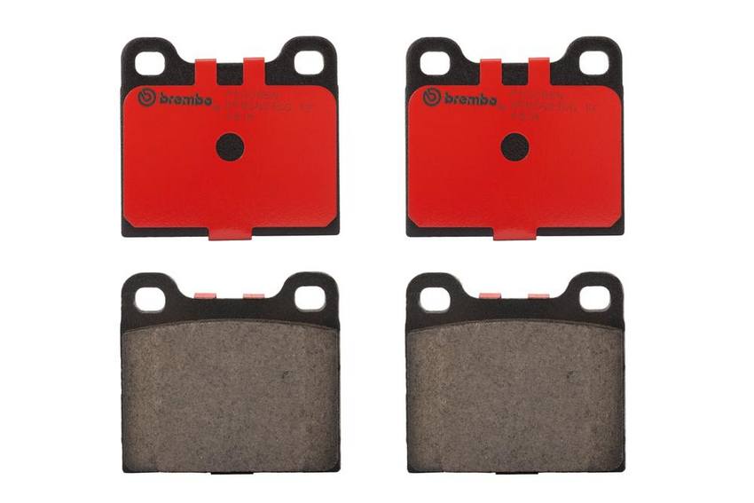 Mercedes Disc Brakes Kit –  Brembo Pads Rear (Ceramic) 0014200620 – Brembo P50066N