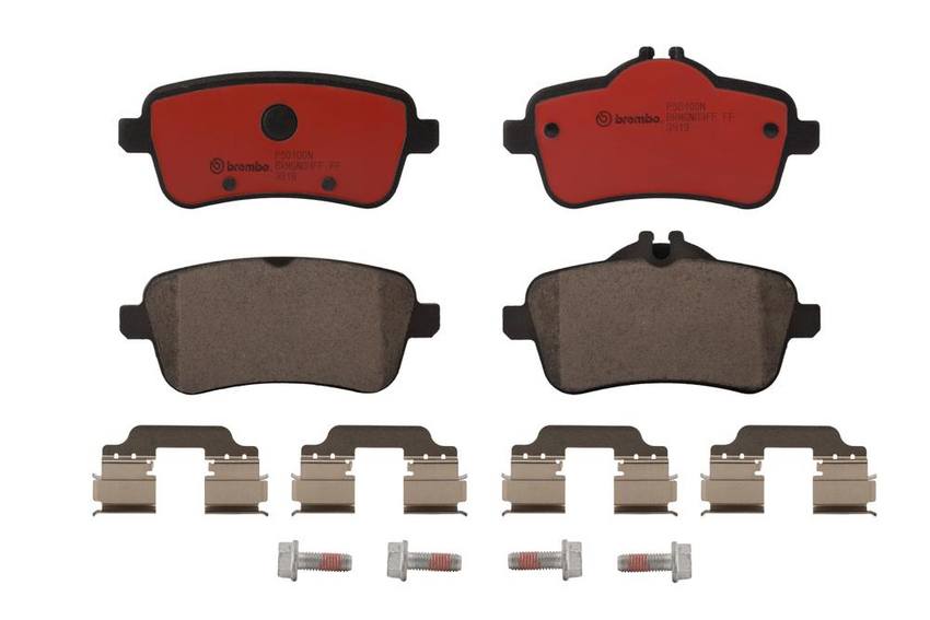 Mercedes Disc Brakes Kit –  Brembo Pads Rear (Ceramic) 0074208320 – Brembo P50100N