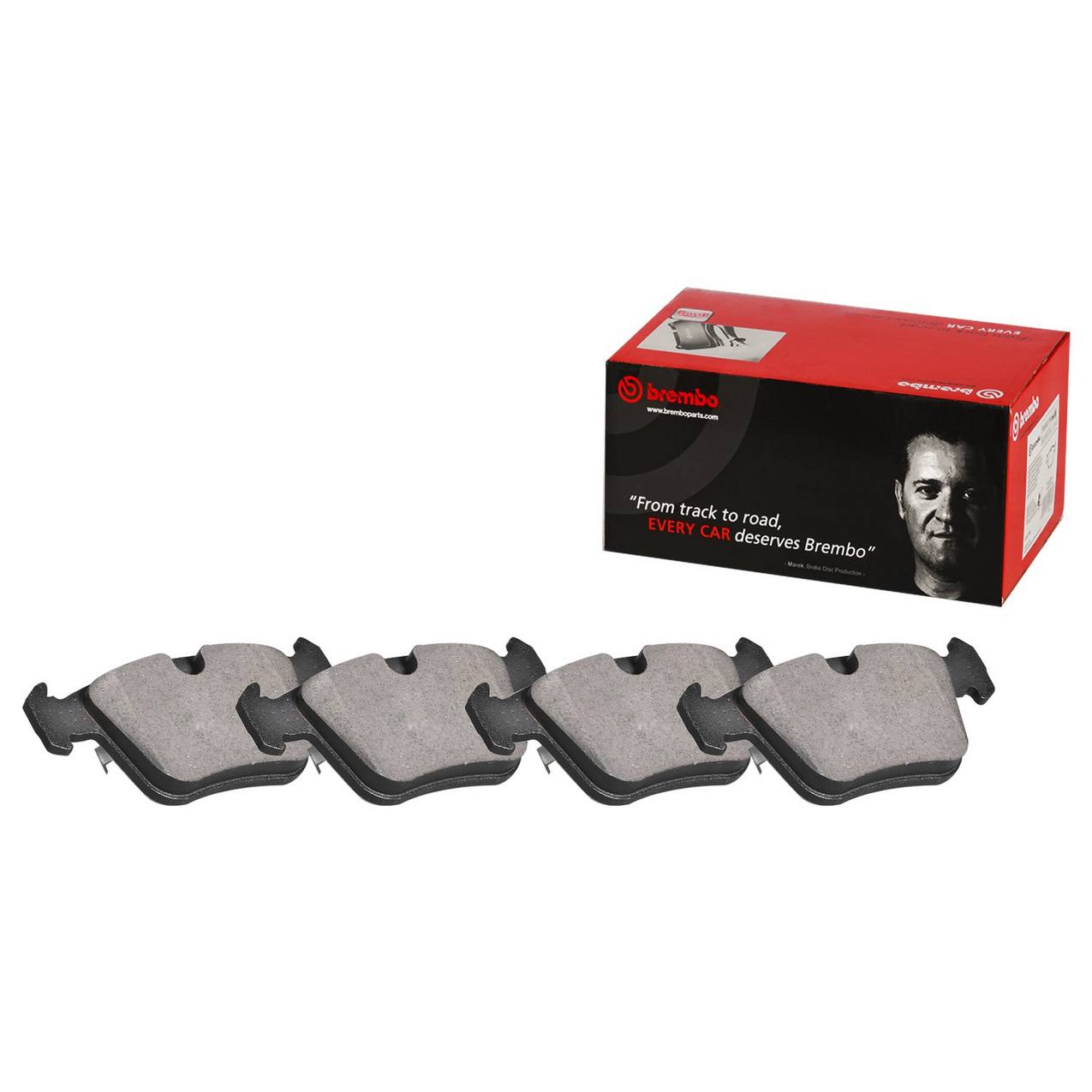 Mercedes-Benz Disc Brake Pad Set (Front) Brembo P50115N