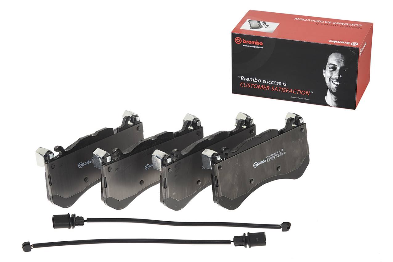 Mercedes-Benz Disc Brake Pad Set Kit – Front and Rear (Low-Met) 4G0698151J