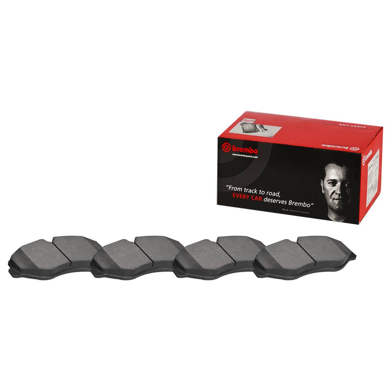 Mercedes-Benz Disc Brake Pad Set Kit – Front and Rear (Ceramic) 4G0698151J