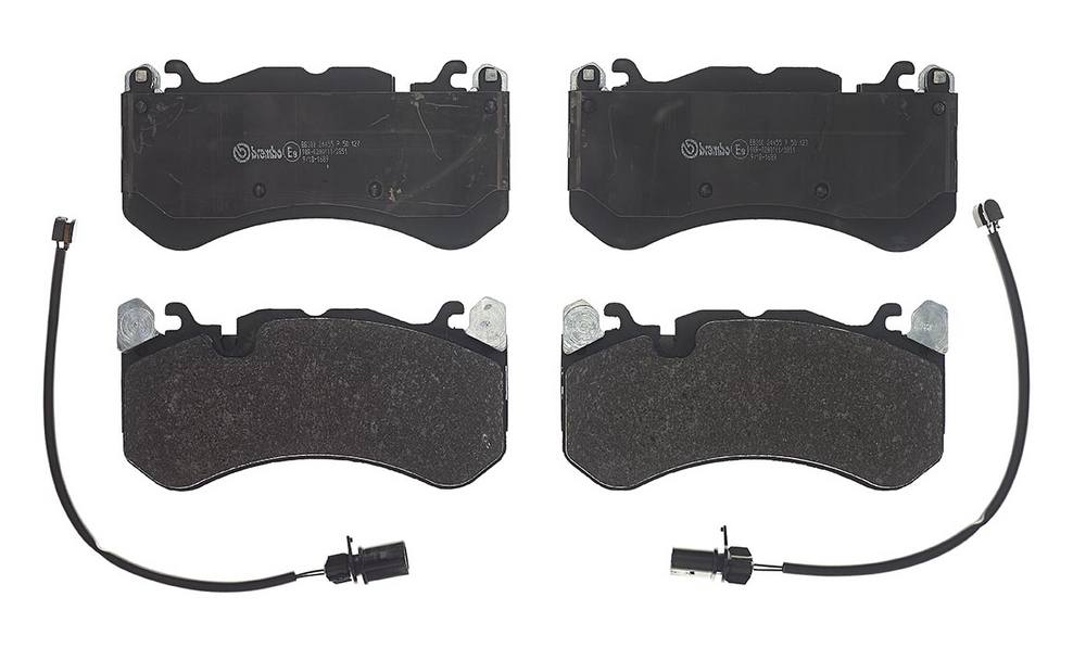 Mercedes-Benz Disc Brake Pad and Rotor Kit – Front and Rear (390mm/360mm) (Low-Met) 2304211212