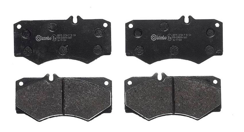 Mercedes Disc Brakes Kit –  Pads Front (Low-Met) 0084206120 – Brembo P50134