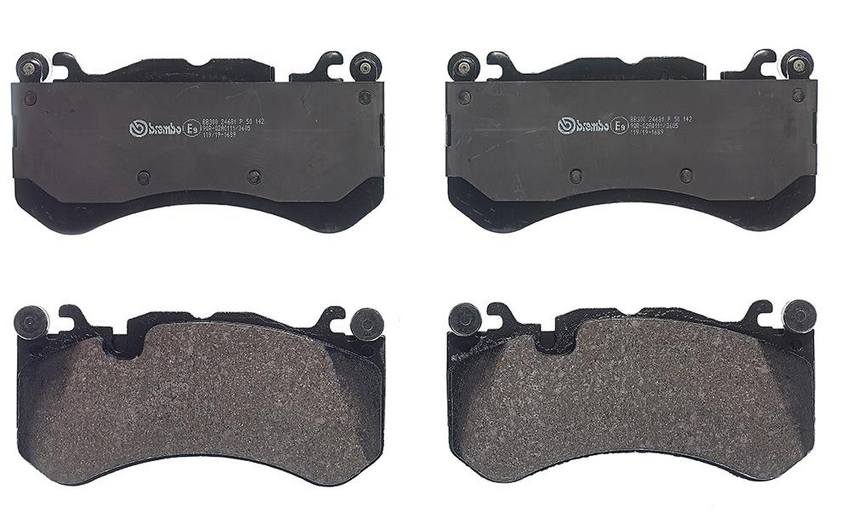 Mercedes Disc Brakes Kit –  Pads Front (Low-Met) 008420412028 – Brembo P50142