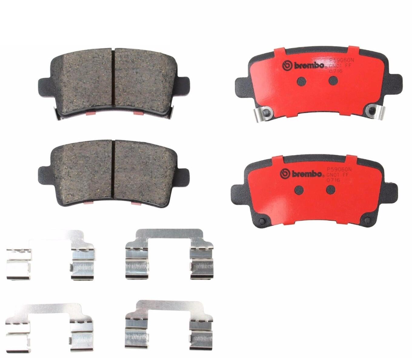 SAAB Disc Brake Pad Set – Rear (Ceramic) 39021483 – Brembo P59060N