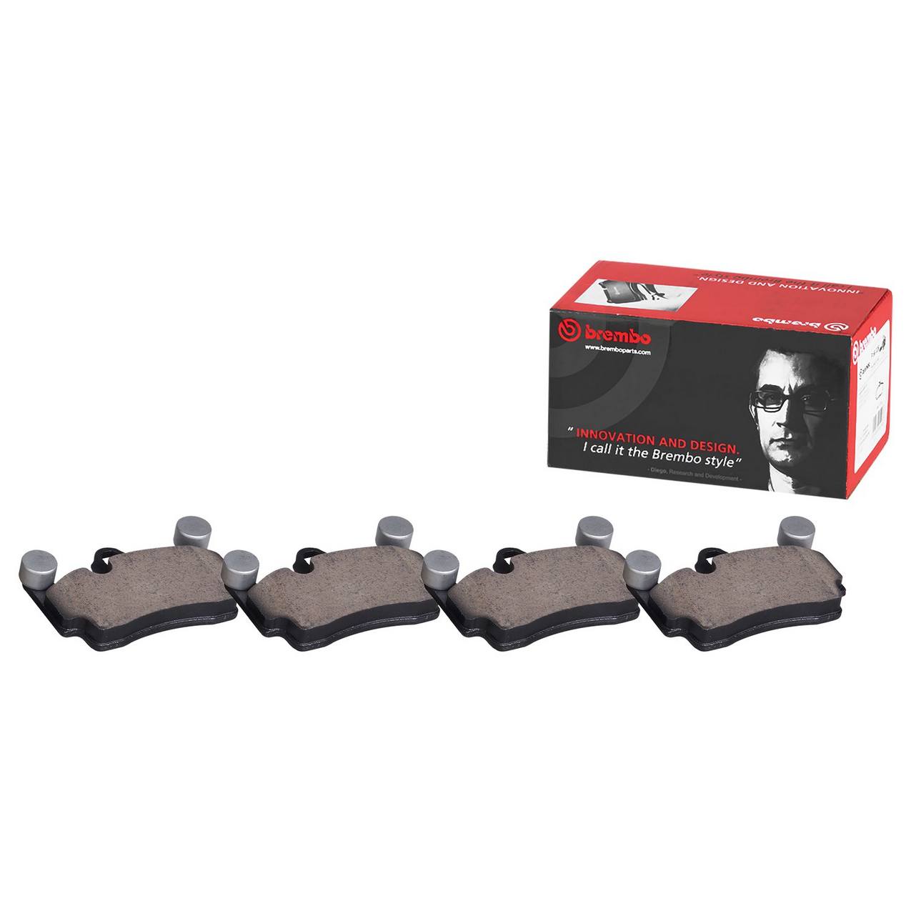 Audi Disc Brake Pad and Rotor Kit – Front and Rear (321mm/245mm) (Ceramic) 4B3615301