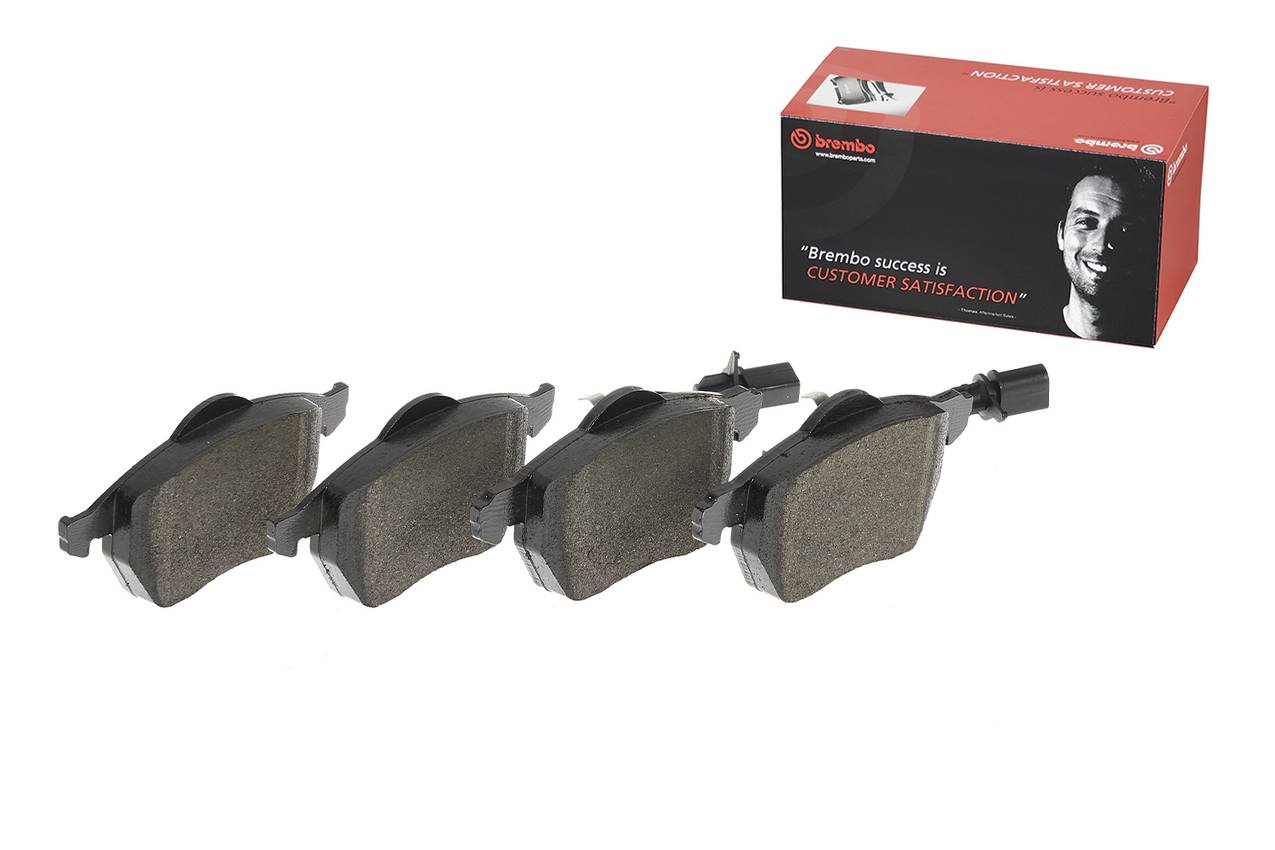 Audi Disc Brake Pad and Rotor Kit – Front and Rear (312mm/245mm) (Low-Met) 8E0615301R