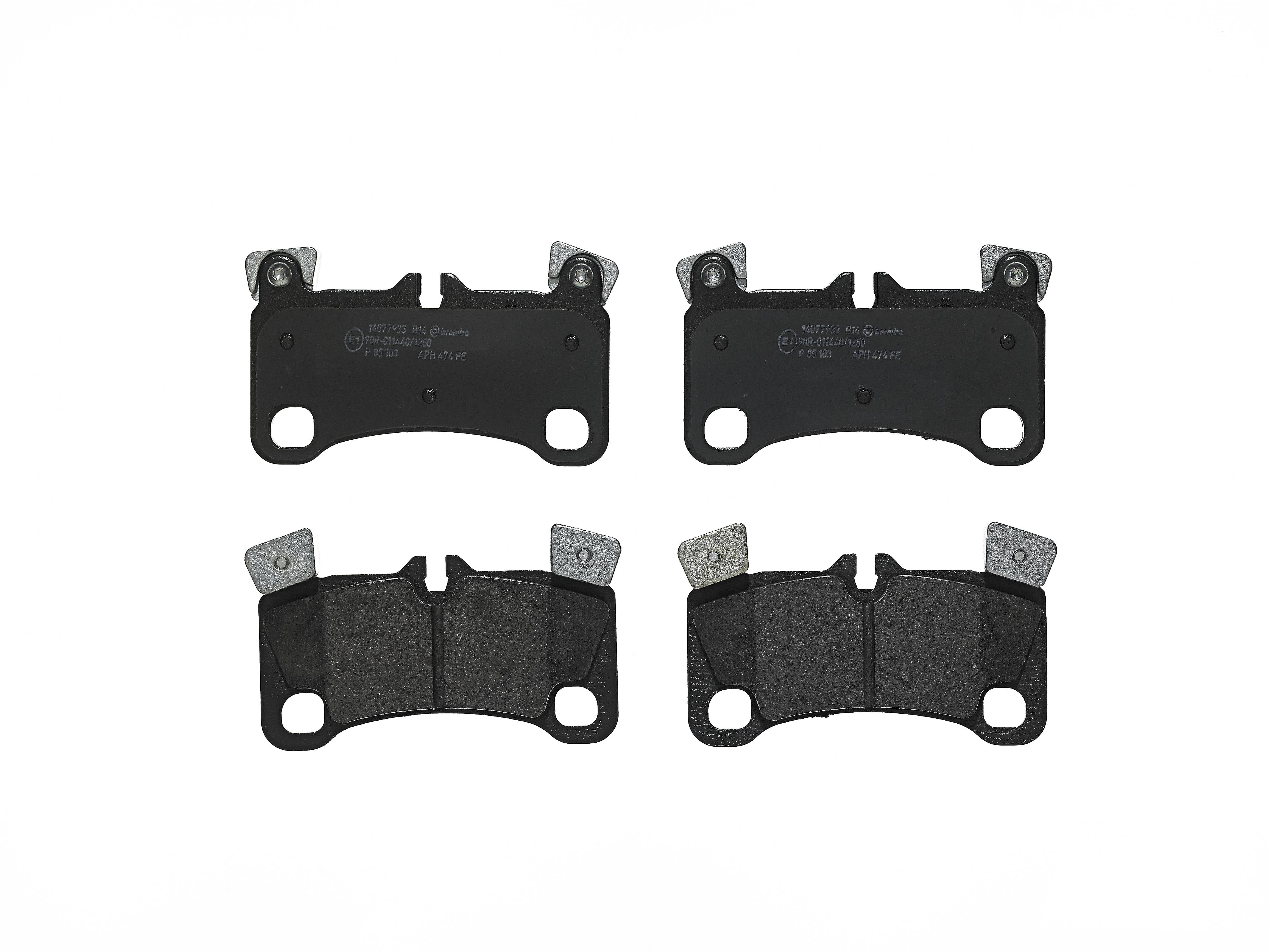 Porsche Disc Brake Pad Kit – Front and Rear (Low-Met) 7P0698151C