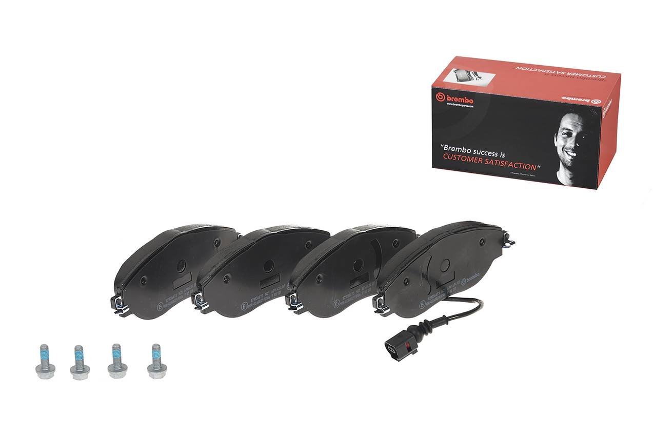 Volkswagen Disc Brake Pad Kit – Front and Rear (Low-Met) 7N0698151D