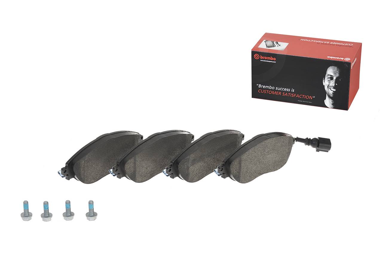 Volkswagen Disc Brake Pad Kit – Front and Rear (Low-Met) 7N0698151D