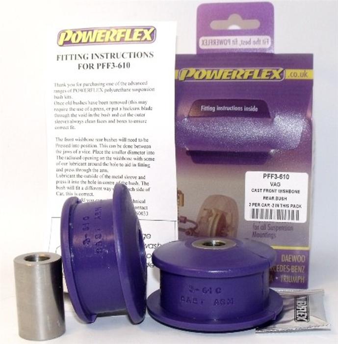 Powerflex Front Control Arm Rear Bushing - Mk4 VW R32 | MK1 Audi TT