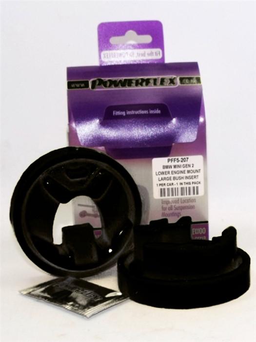 Powerflex Black Lower Engine Mount Large Bushing - R5X Gen2 MINI