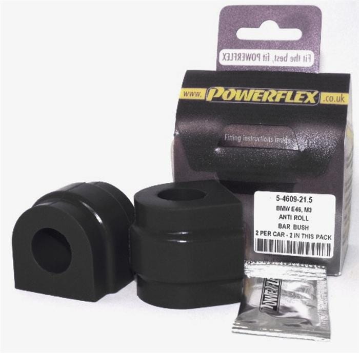 Powerflex Black Front Sway Bar Bushings - BMW | E46 | M3