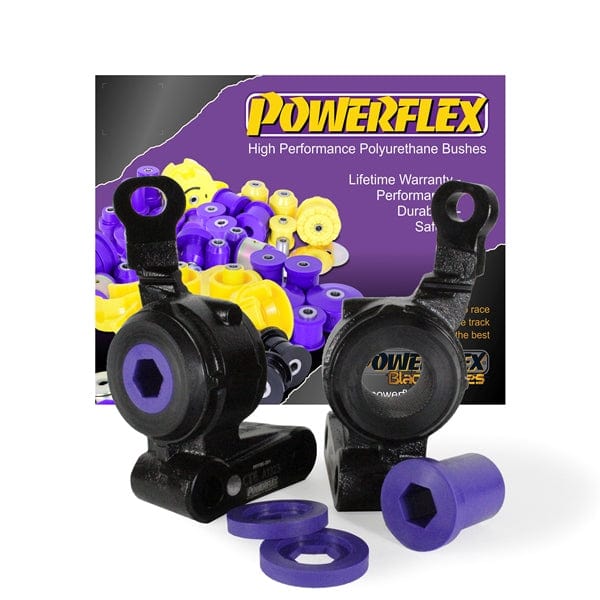 Powerflex Front Control Arm Rear Bushings With Brackets - MINI - R55 / R56 / R57 / R58 / R59